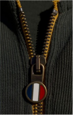 Sweat zippé à capuche Homme - GAUDERIC KAKI