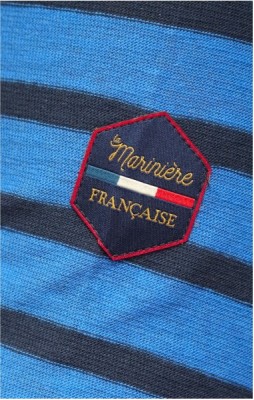 T-shirt homme GUILLAUME BLEU AZUR MARINE