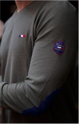 Marinière homme MARCEL UNI KAKI