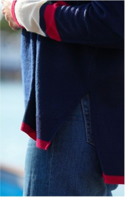 Pull 100% laine femme PHILIPINE MARINE