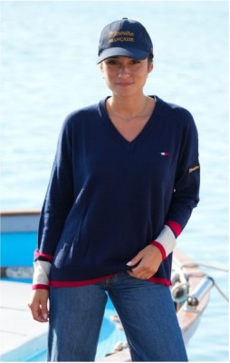 Pull 100% laine femme PHILIPINE MARINE