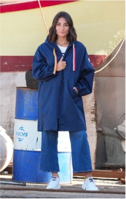 Veste coupe vent LISETTE Marine