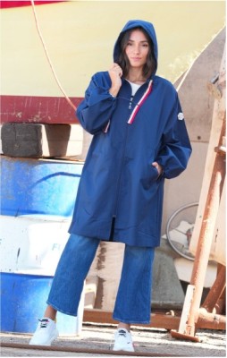 Veste coupe vent LISETTE Marine