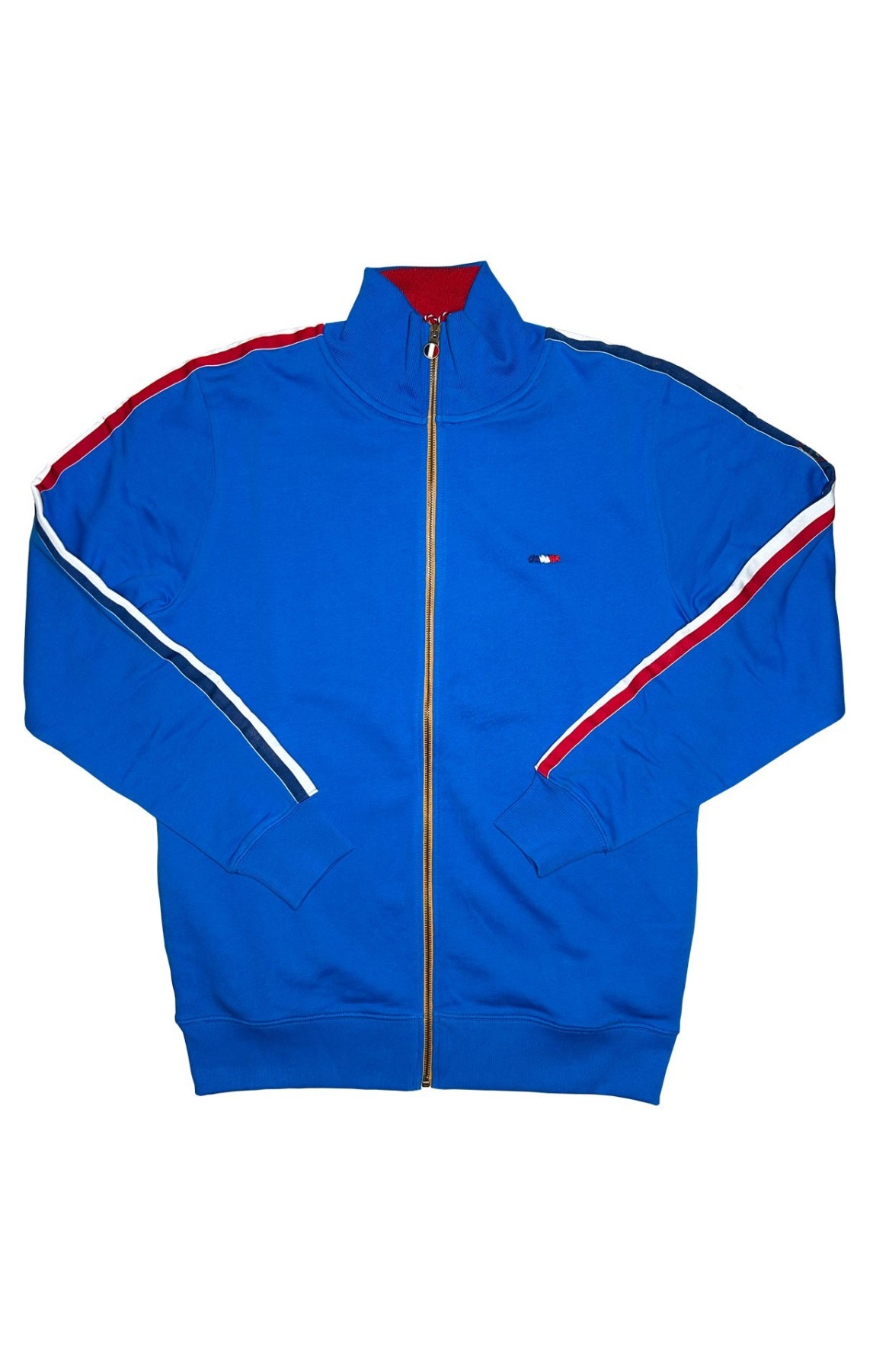 Sweat zippé Homme SAUVEUR Bleu