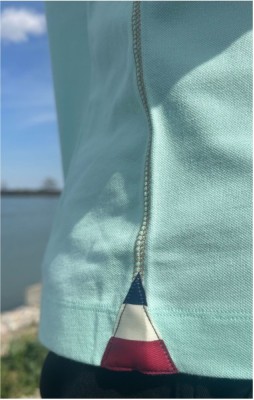 Polo manches courtes homme HUMBERT VERT PASTEL