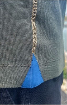 Polo manches courtes homme HUMBERT KAKI