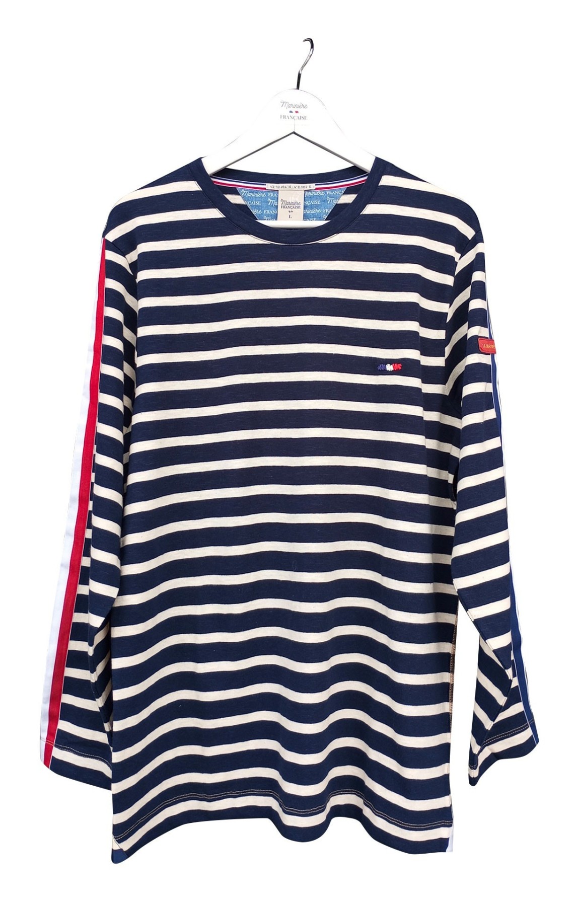 Marinière homme ARMAND MARINE ECRU