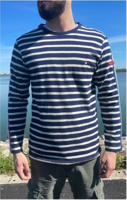 Marinière homme ARMAND MARINE ECRU