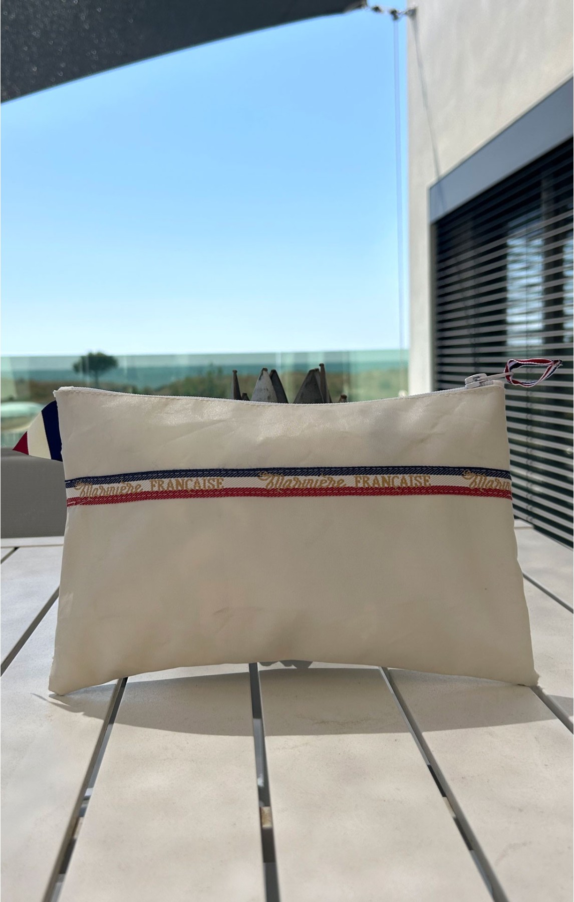 Pochette en voile de bateau N°6