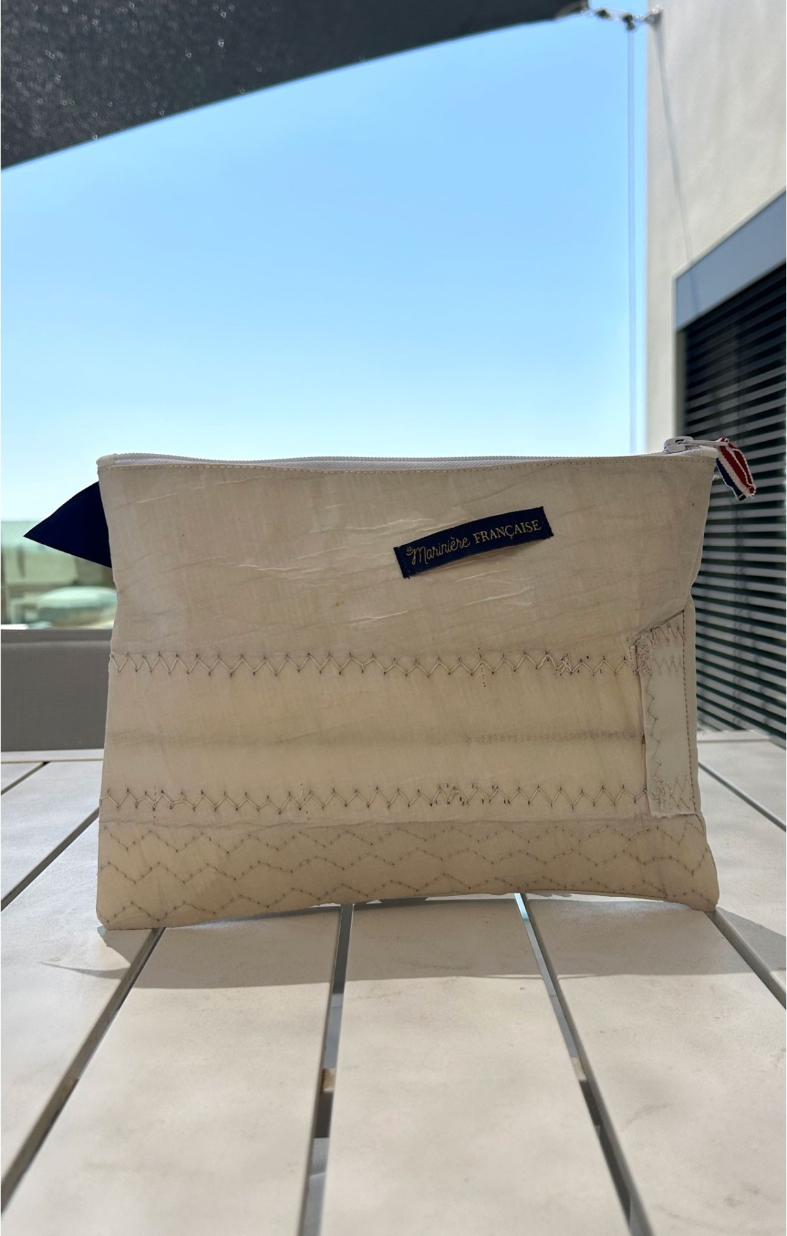 Pochette en voile de bateau N°9