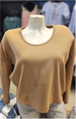 Top Femme BLANCHE OCRE