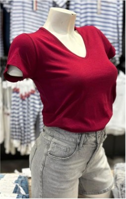 Tee-shirt femme ISIDORE BORDEAUX