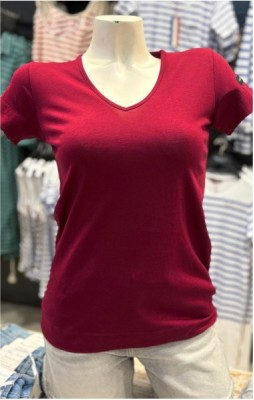 Tee-shirt femme ISIDORE BORDEAUX