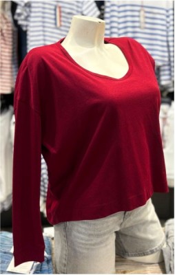 Top Femme ARMEL BORDEAUX