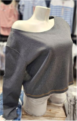 Top Femme HELOISE ANTHRACITE