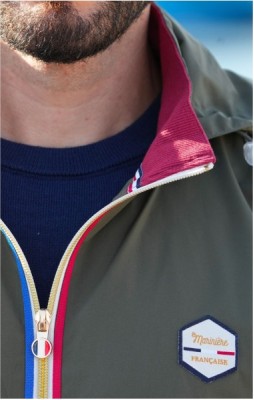 Veste coupe vent homme KARL BIS KAKI