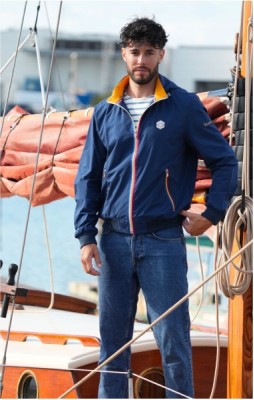 Veste coupe vent homme KARL BIS MARINE