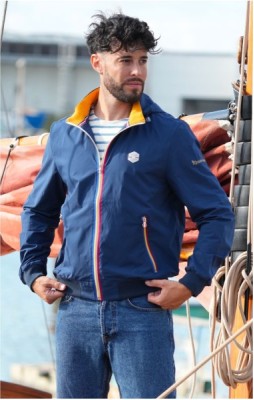 Veste coupe vent homme KARL BIS MARINE